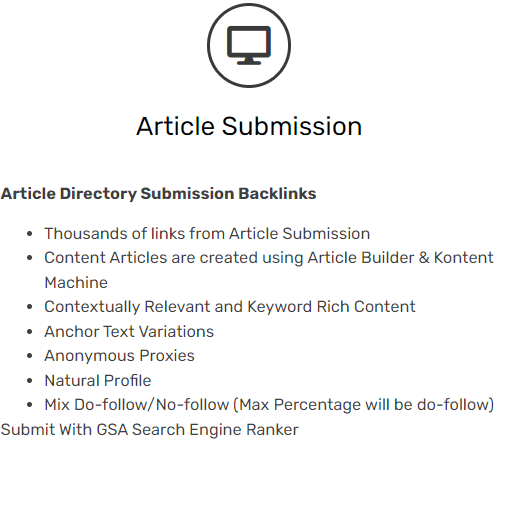 Secondtierlinkbuilding